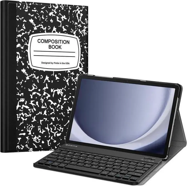 Main image of Fintie Keyboard Case for Samsung Galaxy Tab A9 Plus/A9+ 5G 11 Inch 2023 Model (SM-X210/X216/X218), Slim Lightweight Stand Cover with Magnetically Detachable Wireless Bluetooth Keyboard, Composition