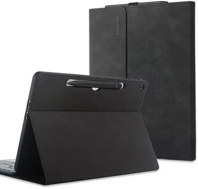 Main image of xisiciao Protective Case for Microsoft Surface Pro 12 1st Edition 2025 12 inch Shell Compatible with Keyboard Cover Ultral Thin & Light Heat Dissipation Design (Black)This case ONLY compatible with 12