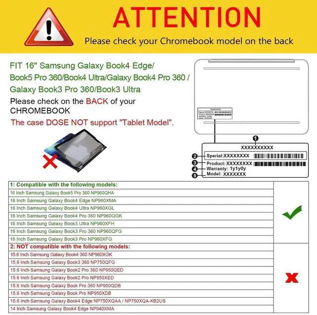 Alt view image 5 of 5 - Fintie Sleeve Case Cover for 16" Samsung Galaxy Book4 Edge NP960XMA / Book5Pro 360 NP960QHA / Book4Ultra NP960XGL / Book4Pro 360 NP960QGK / Book3Pro 360 NP960QFG, Dreamy Marble