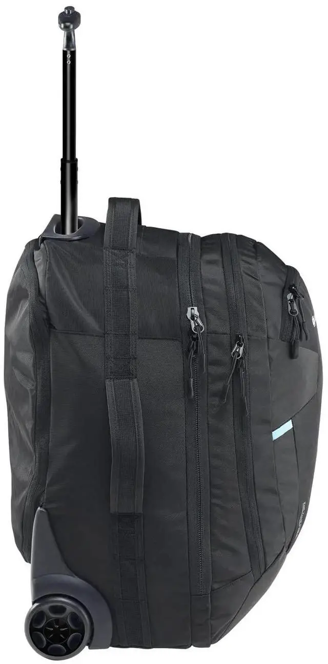 Alt view image 5 of 5 - Caribee Stratos 42L Hybrid Wheel Aboard laptop Trolley/Backpack, 54x36x30cm (21x14x12inch) lightweight