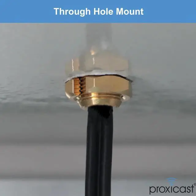 Alt view image 2 of 5 - Proxicast Ultra Low Profile MIMO 4G / 5G Omni-Directional Screw-Mount Puck Antenna for Verizon, AT&T T-Mobile (and Others) Modems & Routers with SMA External Antenna Jacks (ANT-122-S02)