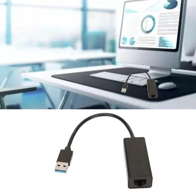 Alt view image 3 of 5 - ASHATA USB C to Ethernet Adapter, USB C to Ethernet RJ45 Adapter, RTL8156B 10 100 1000M 2.5G USB C to RJ45 Network Adapter, RJ45 to Type C Ethernet Network Adapter