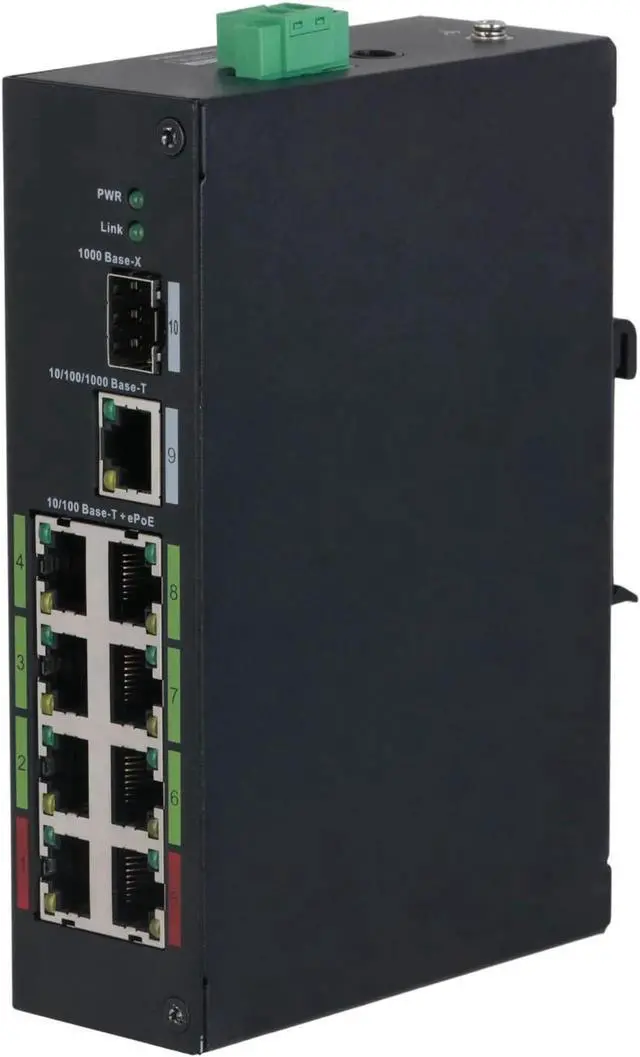 Main image of EmpireTech 10-Port Unmanaged Switch with 8-Port ePoE, Layer-Two ePoE Switch,Complies with IEEE802.3, IEEE802.3u, IEEE802.3ab/z and IEEE802.3X Standards, POE Switch EPOE-8CH LR2110-8ET-120