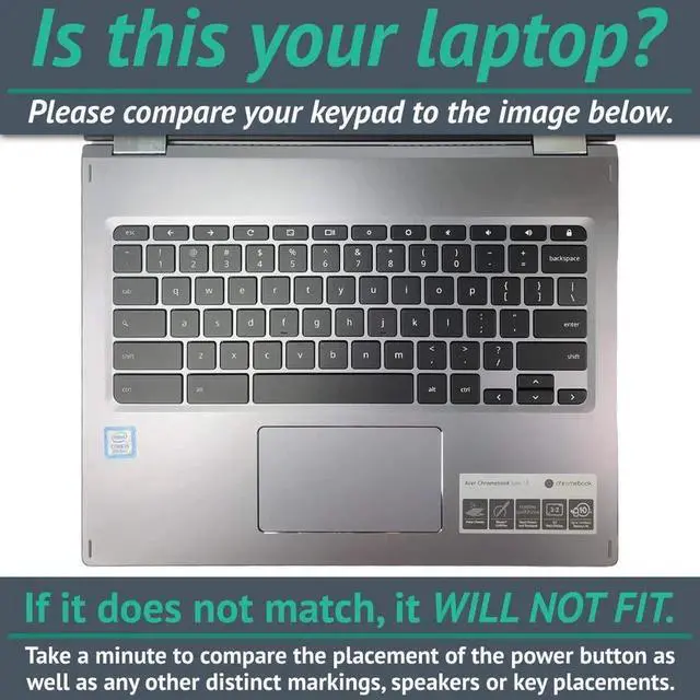 Alt view image 4 of 4 - MightySkins Skin for Acer Chromebook Spin 13" (2019) - Starry Night | Protective, Durable, and Unique Vinyl Decal wrap cover | Easy To Apply, Remove, and Change Styles | Made in the USA (ACCSP1319-Sta