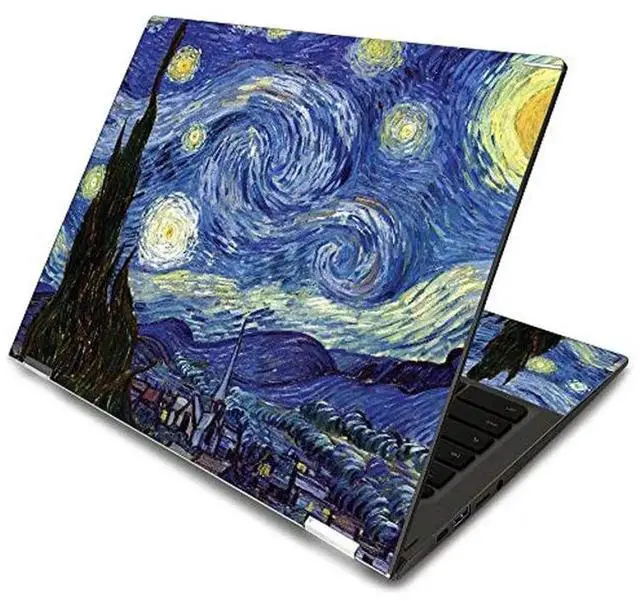 Main image of MightySkins Skin for Acer Chromebook Spin 13" (2019) - Starry Night | Protective, Durable, and Unique Vinyl Decal wrap cover | Easy To Apply, Remove, and Change Styles | Made in the USA (ACCSP1319-Sta