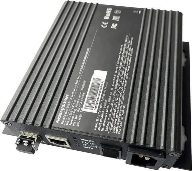 Alt view image 4 of 5 - CVT310 LED Screen Multi-Mode Fiber Converter CVT310