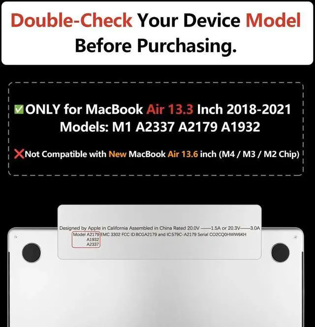 Alt view image 3 of 5 - TWOLSKOO Botanical Illustration Engraving Style Hrad Shell Case Cover and Keyboard Skin Screen Protector for MacBook Air 13 inch 2018-2021 Model A2337 M1 A2179 A1932 with Retina Display