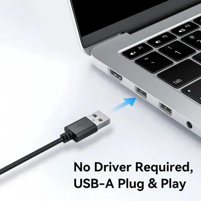 Alt view image 5 of 5 - EMEET C60E 4K Webcam for PC - Ultra 4K HD, PDAF Autofocus, Dual Noise-Cancelling Mics, 73° FOV, Auto Light Correction, USB Plug&Play, Privacy Cover, Ideal for High-End Business Meetings&Live Streaming