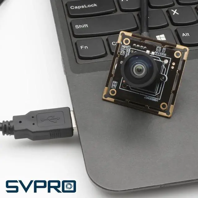 Alt view image 3 of 5 - SVPRO 5MP 30FPS Fisheye USB Camera Module 200 Degree Ultra Wide Angle Webcam Board IMX335 Sensor Low Light Computer Vision Industrial Security Camera for PC,Raspberry Pi, Jeston Nano(M12 Lens)