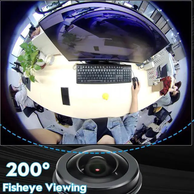 Alt view image 5 of 5 - SVPRO 5MP 30FPS Fisheye USB Camera Module 200 Degree Ultra Wide Angle Webcam Board IMX335 Sensor Low Light Computer Vision Industrial Security Camera for PC,Raspberry Pi, Jeston Nano(M12 Lens)