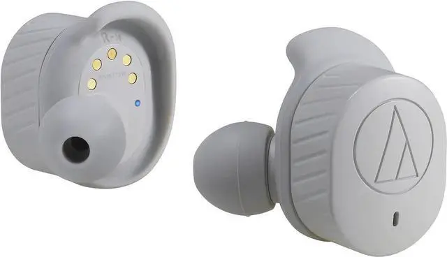 Main image of Audio-Technica ATH-SPORT7TWGY SonicSport Wireless in-Ear Headphones, Gray