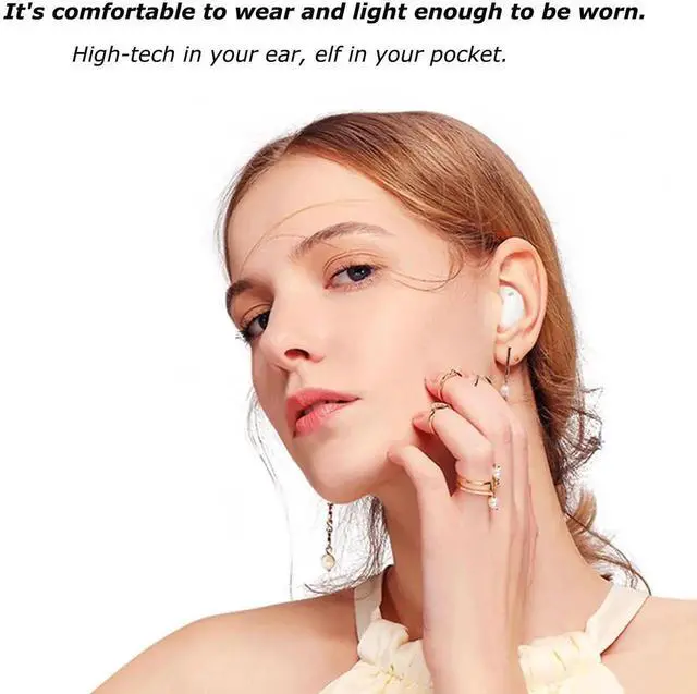 Alt view image 5 of 5 - IKXO Sleep Headphones Invisible Wireless Bluetooth Sleep Earbuds for Side Sleepers,Comfortable Noise Blocking Wireless Headphones for Sleeping,Stable Bluetooth 5.2 Connection,Black