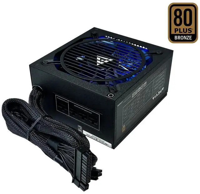 Alt view image 5 of 5 - Apevia ATX-SN900 Signature 900W 80+ Bronze Certified Active PFC ATX Semi-Modular Gaming Power Supply