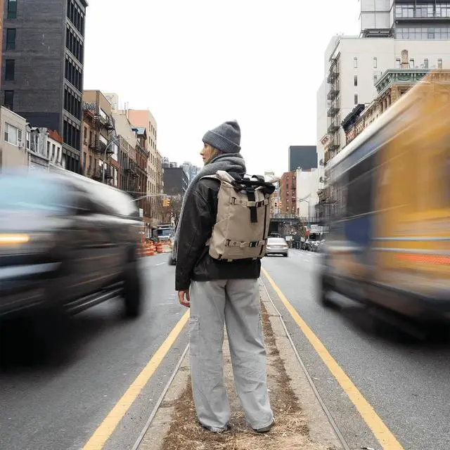 Alt view image 4 of 5 - WANDRD All New PRVKE EDC Backpack: Everyday Carry Travel Backpack with Quick Laptop Access, Rolltop Expansion