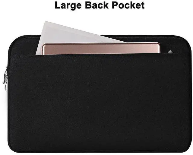 Alt view image 4 of 5 - 18.5 Inch Portable Monitor Case, Losong Protective Carrying Sleeve for Most 18-18.5" Portable Monitors,Water Resistant Laptop Display Bag with Accessory Pocket, Size-17.7"x11.2" Black