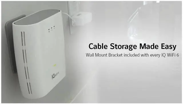 Alt view image 2 of 5 - Qolsys IQWF6 IQ Wi-Fi 6 Mesh Router System for IQ Panels