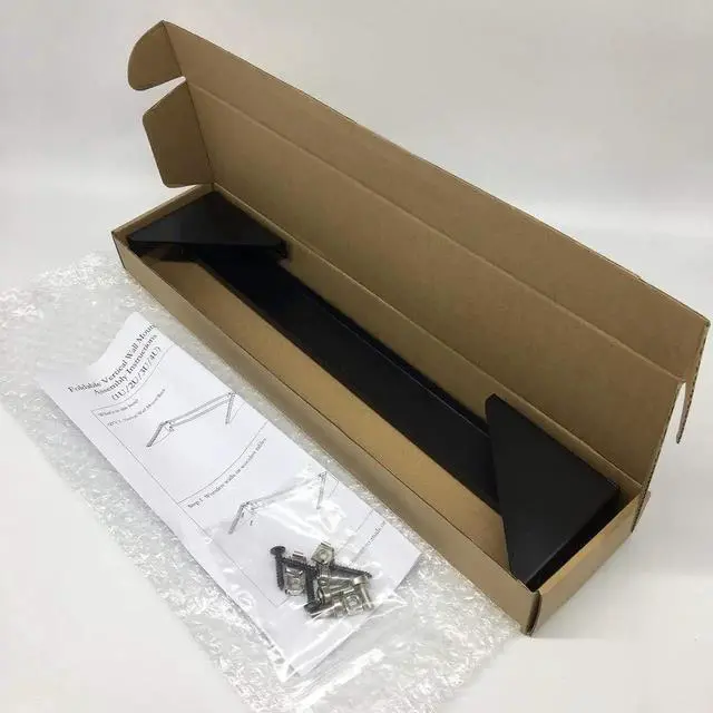 Alt view image 5 of 5 - Jingchengmei 2 Pack of 2U 19 Inches Lightweight Folding Steel Wall Mountable Simple Vertical Rack and Server Rack (2)