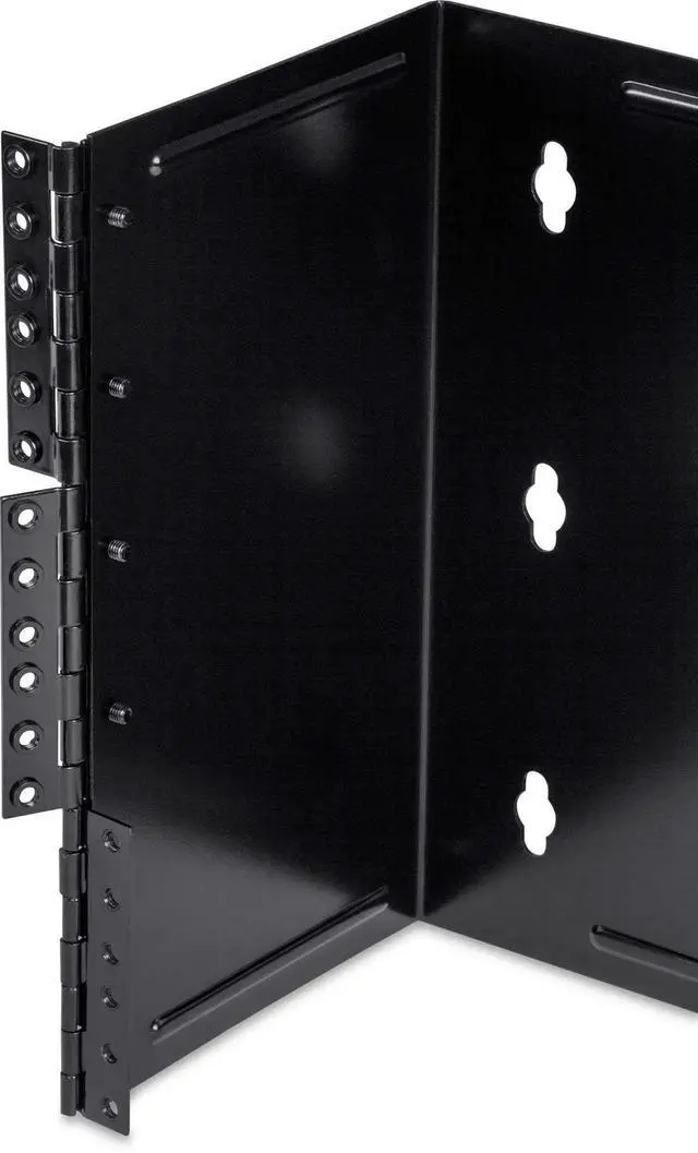 Alt view image 4 of 5 - TRENDnet 6U 19-inch Hinged Wall Mount Bracket for Patch Panels and PDU Power Strips, TC-WP6U, Supports EIA-310, Steel Construction,Use with TRENDnet TC-P24C6 & TC-P16C6 Patch Panels(Sold Separately)