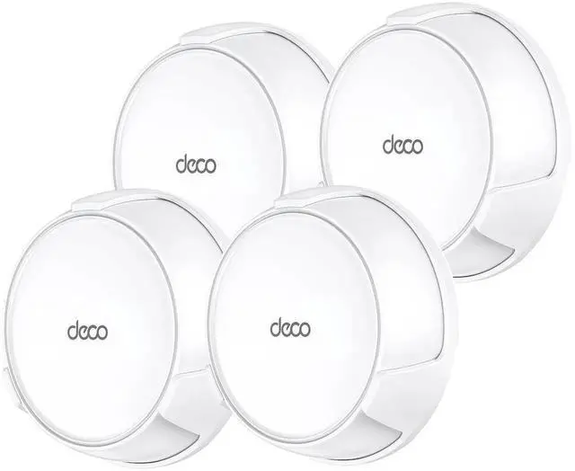 Main image of XLTTYWL Deco WiFi 7 Wall Mount Kit, Deco BE23/BE25/BE3600/BE5000 Router Mount Bracket Optimize Space&Cable Management for TP Decos 7 Dual-Band WiFi 7 Mesh Wi-Fi System (White, 4 Pack)