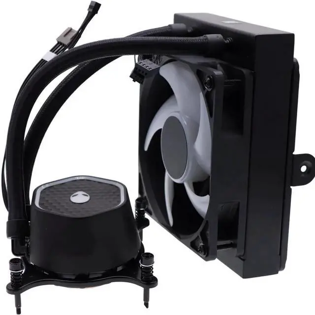 Alt view image 4 of 5 - Deal4GO 105W RGB Water CPU Liquid Cooling Fan System (Non Cryo-tech) FFD35 69XJW Replacement for Dell Alienware Aurora R14 R13 Desktop