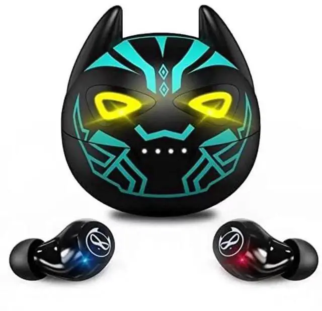 Alt view image 5 of 5 - Kids Wireless Earbuds Bluetooth in-Ear Headphones with Microphone Comfort Lightweight Earphone with Noise Cancellation Bluetooth 5.0 in-Ear-Headset Touch Control 32 Hrs Playtime for iPhone/Android