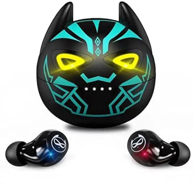 Main image of Kids Wireless Earbuds Bluetooth in-Ear Headphones with Microphone Comfort Lightweight Earphone with Noise Cancellation Bluetooth 5.0 in-Ear-Headset Touch Control 32 Hrs Playtime for iPhone/Android