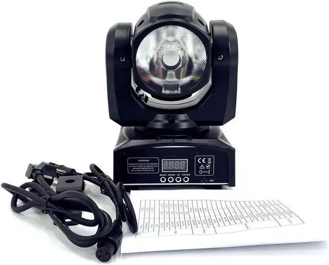 Alt view image 3 of 7 - 60W LED RGBW 4in1 Beam Moving Head Light dj Controller Super Bright LED Spot Light DMX Control Stage Lighting