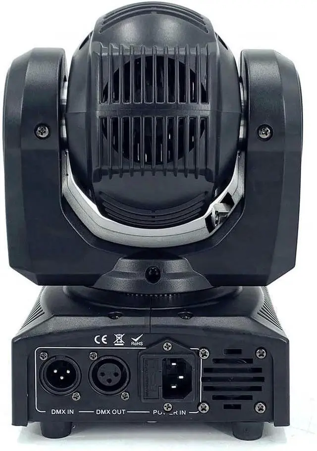 Alt view image 2 of 7 - 60W LED RGBW 4in1 Beam Moving Head Light dj Controller Super Bright LED Spot Light DMX Control Stage Lighting