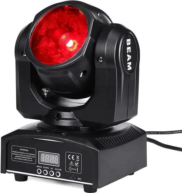 Main image of 60W LED RGBW 4in1 Beam Moving Head Light dj Controller Super Bright LED Spot Light DMX Control Stage Lighting