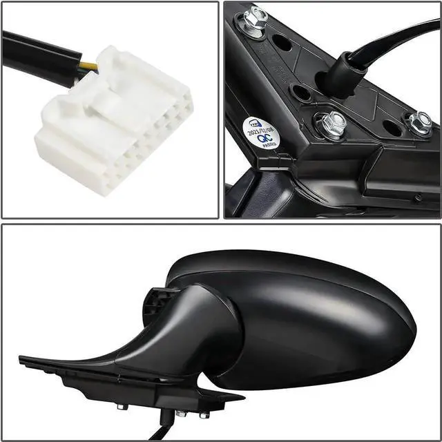 Alt view image 2 of 5 - OEM-MR-HO1320329 Heated Powered Left Driver Side Door View Mirror w/Blind Spot Detection Compatible with 2018-2020 Accord