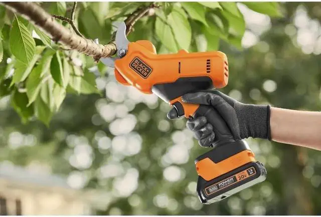 Alt view image 6 of 6 - 20V MAX* Cordless Pruner Kit, Power Pruning Shears, Battery and Charger Included (BCPR320C1) Black -