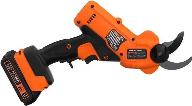 Alt view image 5 of 6 - 20V MAX* Cordless Pruner Kit, Power Pruning Shears, Battery and Charger Included (BCPR320C1) Black -