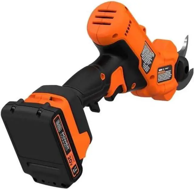 Alt view image 3 of 6 - 20V MAX* Cordless Pruner Kit, Power Pruning Shears, Battery and Charger Included (BCPR320C1) Black -