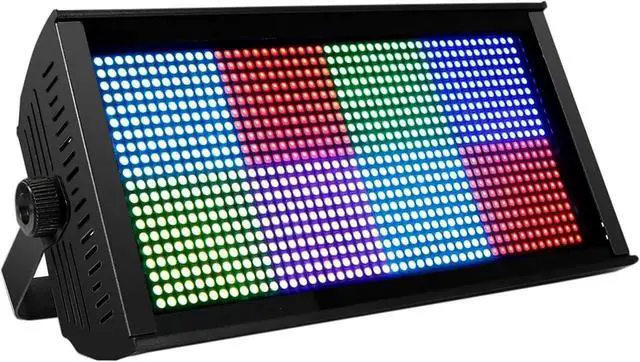 Main image of Stage Light Wash Strobe LED 200W RGB Marquee (8 Segments) Uplights DMX512 Metal Housing DJ Light for Party Disco Wedding Holiday KTV Birthday