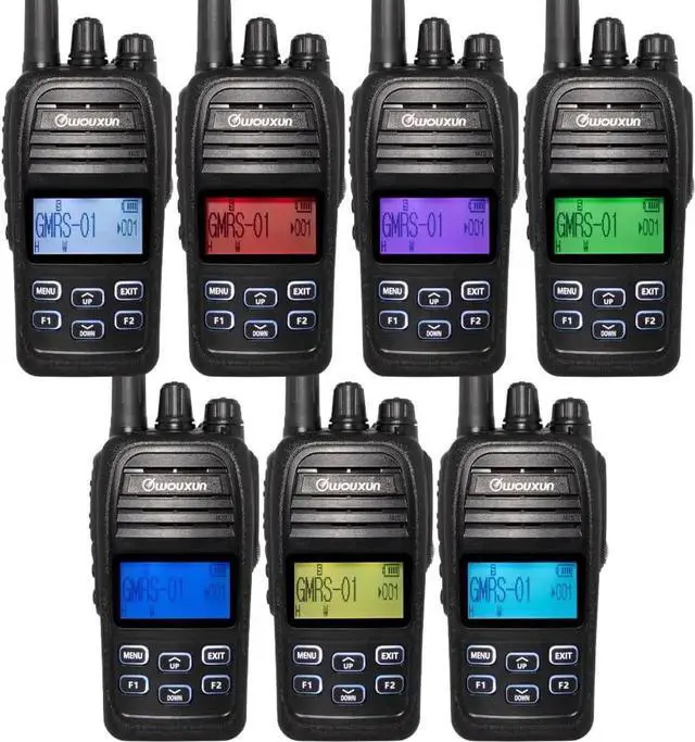 Alt view image 3 of 7 - KG-905G Plus Professional GMRS Two Way Radio with USB-C Charging + Bluetooth