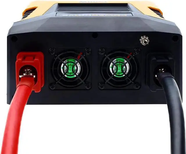 Alt view image 6 of 7 - Plus PWD1500P 1500 Watt Power Inverter with Bluetooth(R) Wireless Technology and Remote Control