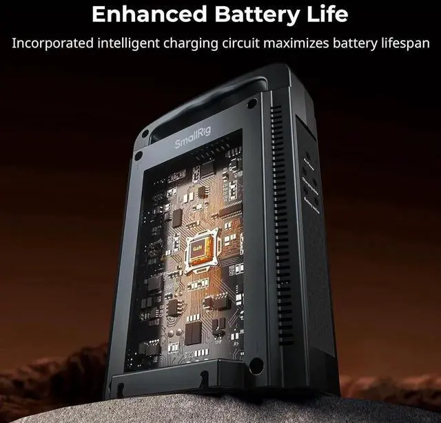 Alt view image 2 of 7 - V Mount Battery Charger, Dual Channel V-Mount, V-Lock Battery Charger for V Mount Battery, Fits for V Mount Battery VB99 SE / VB99 / VB99 Pro / VB155 / VB212