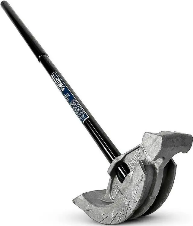 Main image of TEMCo 2 in 1 Dual Shoe Conduit Bender - 1/2" & 3/4" EMT, 1/2" Rigid - 2 Benders in 1 Tool