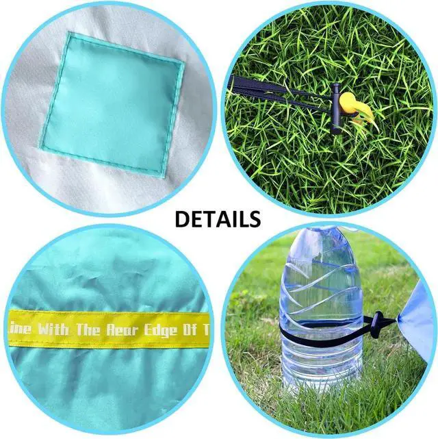 Alt view image 4 of 6 - Hatchback Cabana with Magnets - 30-Second Setup Privacy Car Tent, Lightproof Changing Room for SUVs, Vans & MPVs