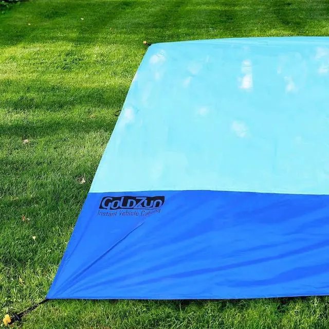 Alt view image 5 of 6 - Hatchback Cabana with Magnets - 30-Second Setup Privacy Car Tent, Lightproof Changing Room for SUVs, Vans & MPVs