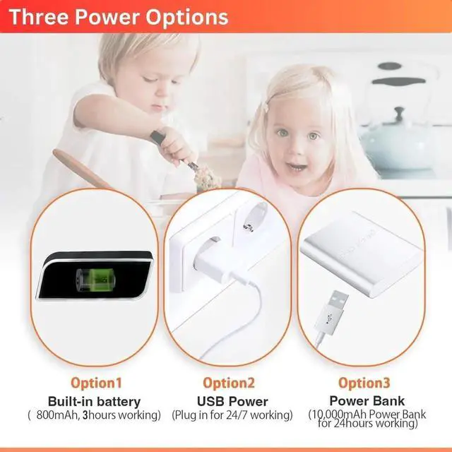 Alt view image 2 of 4 - WiFi 4K Ultra HD Hidden Camera, Video Cam with Motion Detection, App Control, Cloud & SD Storage, 800mAh Battery, Video-only