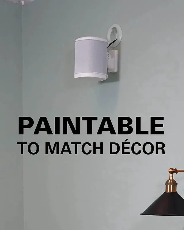 Alt view image 5 of 7 - in-Wall Cable Management Kit for Speakers & TVs - Conceal Cables When Mounting Speakers Or TVs On The Wall - Prewired for Easy Install-WSIWP1-W1