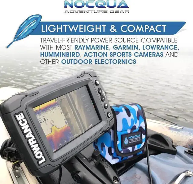 Alt view image 3 of 7 - Pro Power Water-Resistant Battery & Charger Kit - Compatible with GPS, Depth & sh nders, & Most 12 Volt Electronics