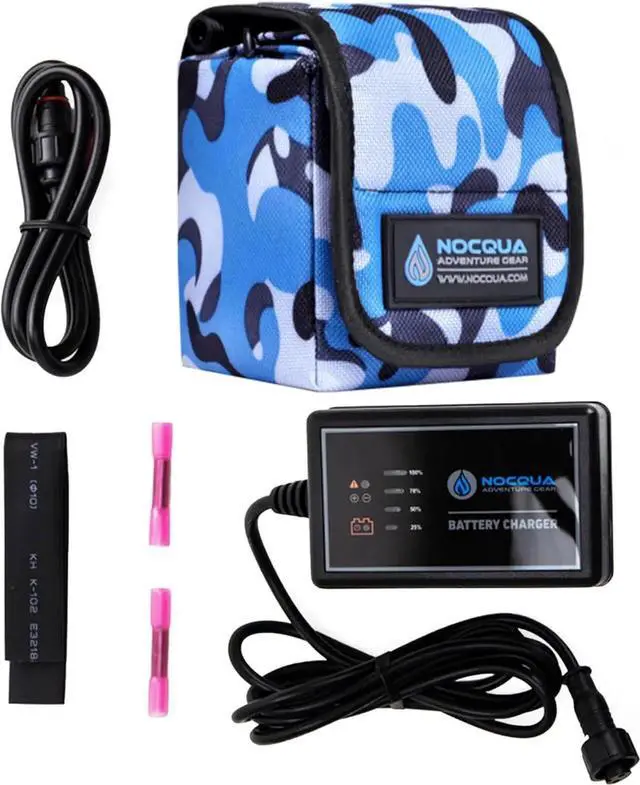 Main image of Pro Power Water-Resistant Battery & Charger Kit - Compatible with GPS, Depth & sh nders, & Most 12 Volt Electronics