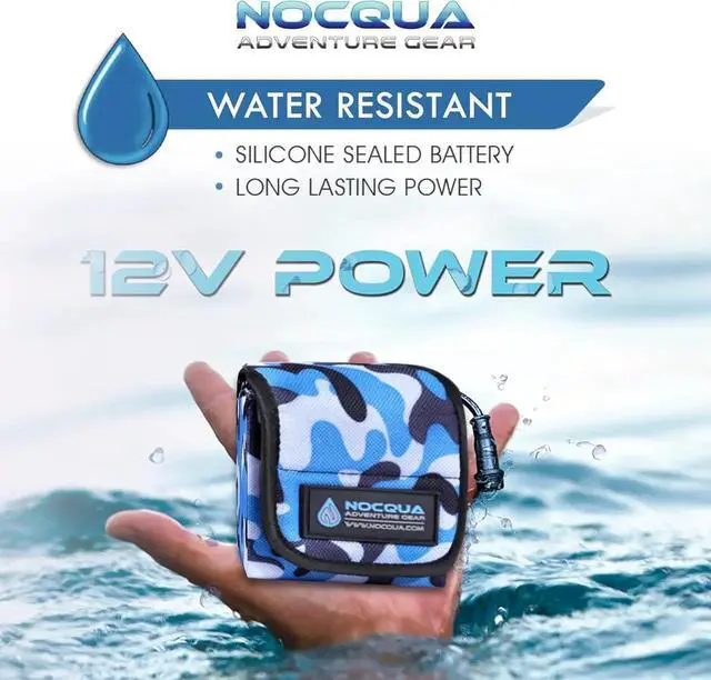 Alt view image 5 of 7 - Pro Power Water-Resistant Battery & Charger Kit - Compatible with GPS, Depth & sh nders, & Most 12 Volt Electronics
