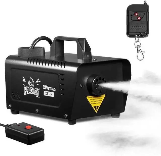 Main image of Fog Smoke Machine, 500 Watt Portable Smoke Machine with Wireless & Wired Remote Control for Halloween Wedding and Stage Effect