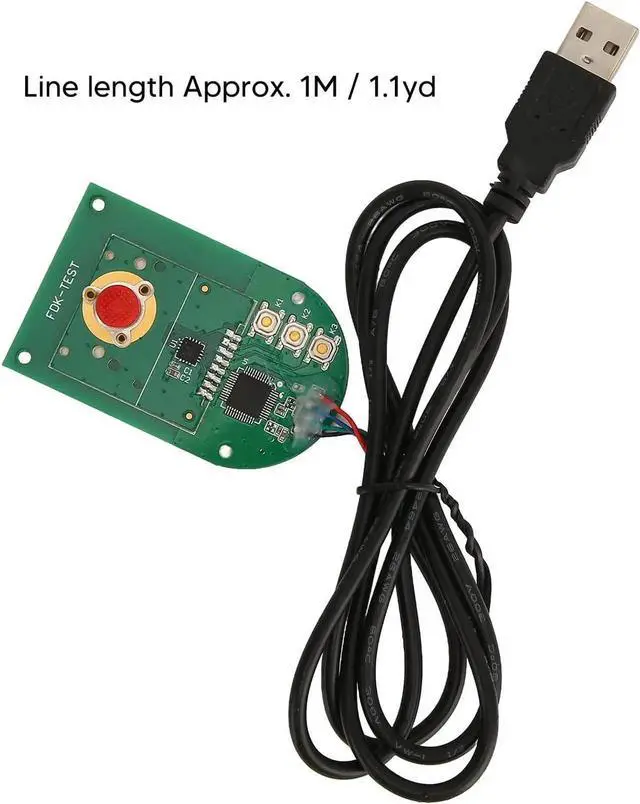 Alt view image 5 of 5 - Zyyini Keyboard Trackpoint, Keyboard Detachable Red Soft Dome Laptop Pointer for IBM ThinkPad Laptops Touchpad Keyboard,1M Cable Length,Easy to Use Simple