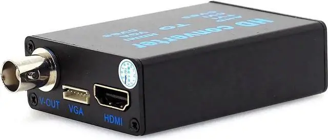 Alt view image 5 of 7 - BNC to HDMI Video Signal Converter, 4-in-1 Coosite CVBS AHD TVI CVI Adapter Supporting VGA for Camera/DVR/CCTV Security System