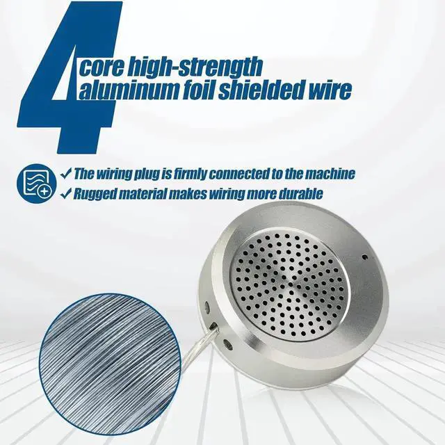 Alt view image 5 of 7 - TW102 Window Microphone Speakers, Window Intercom System, 8M Cable with Loud Outer Speaker, Intercom System for Business, Bank, School, Hospital