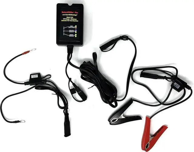 Main image of 1510: 12 Volt-1.5 Amp Battery Charger, Battery Maintainer, and Battery Desulfator Designed for Cars, Trucks, Motorcycles, ATV, Boats, RV